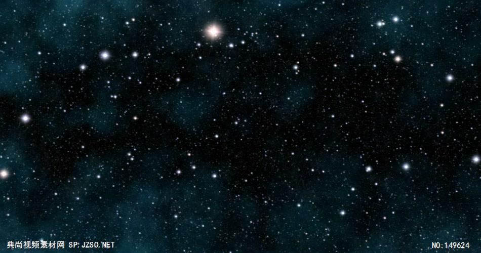 超炫星空粒子银河流星动态素材009 视频背景