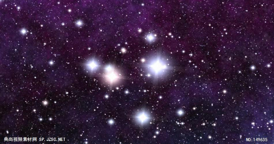 超炫星空粒子银河流星动态素材003 视频背景