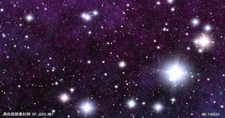 超炫星空粒子银河流星动态素材003 视频背景