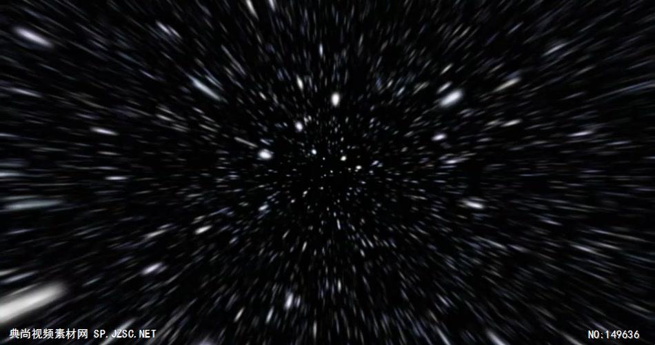 超炫星空粒子银河流星动态素材014 视频背景