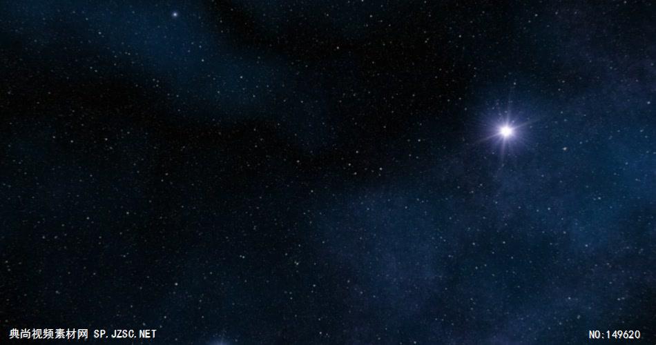超炫星空粒子银河流星动态素材018 视频背景