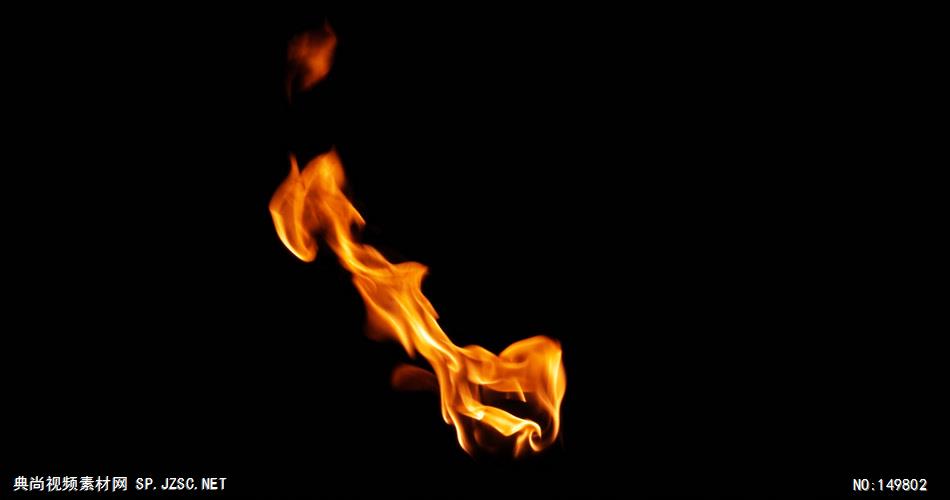 火焰TorchWindy01 实拍视频素材