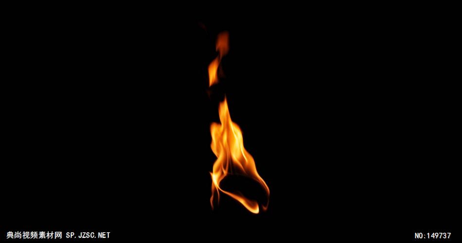 火焰TorchWindy02 实拍视频素材