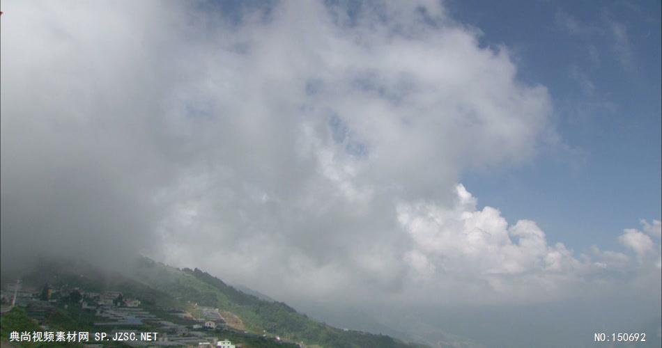 1013-台湾风光-白云、树旅游风光类