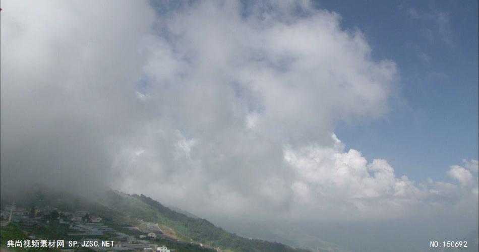 1013-台湾风光-白云、树旅游风光类