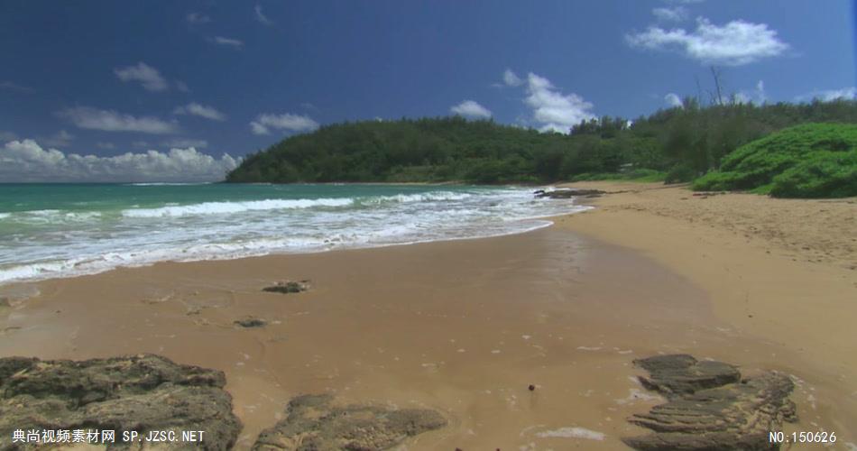 0743-海滩-自然美景实拍视频