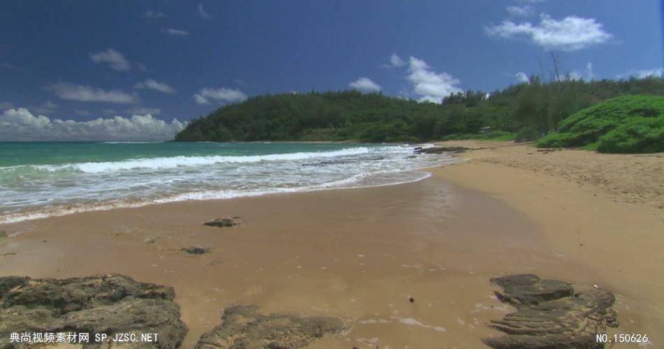 0743-海滩-自然美景实拍视频