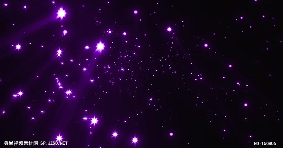 YM4706紫色梦幻星光 -唯美星空