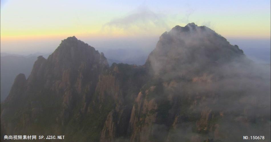 0996-极景山峰06(云雾萦绕)旅游风光类
