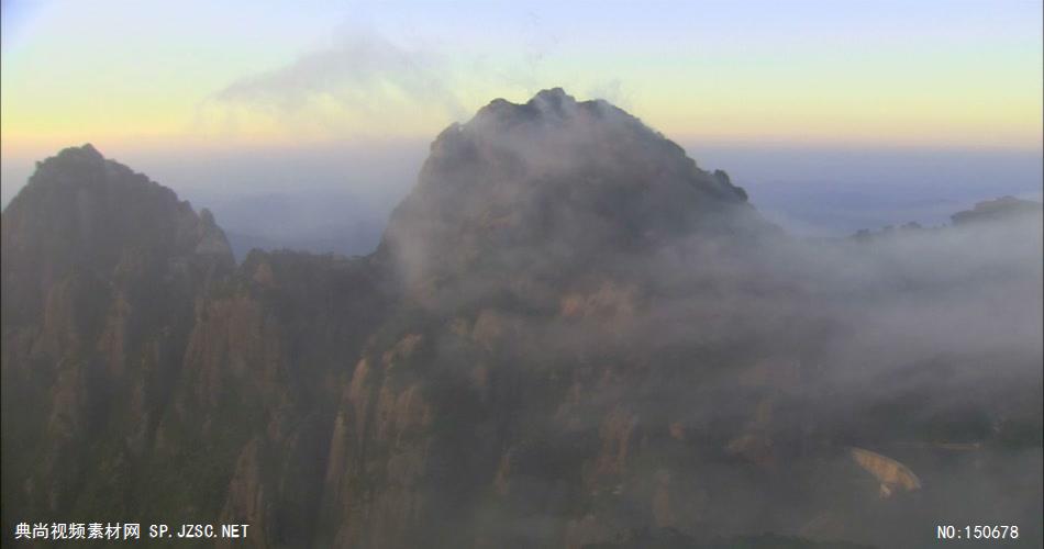 0996-极景山峰06(云雾萦绕)旅游风光类