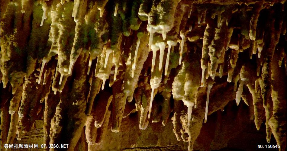 1032-张家界的溶洞钟乳石旅游风光类