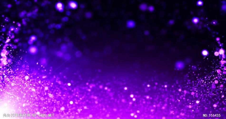 YM3358浪漫唯美紫色粒子 颁奖开场年会