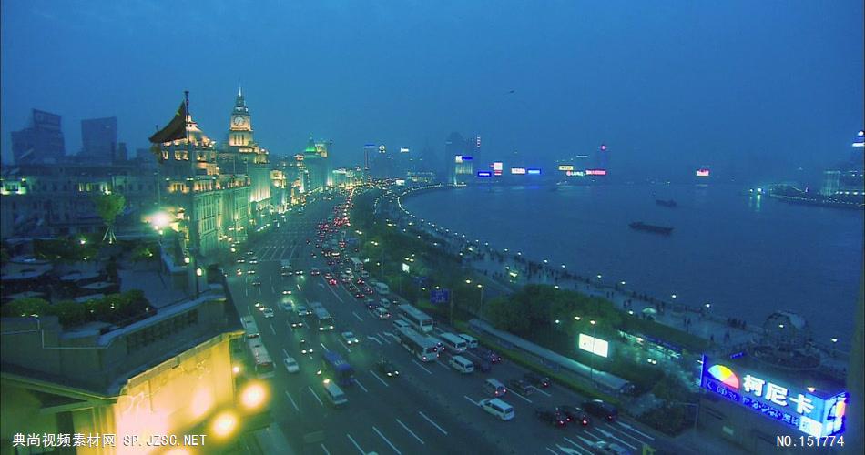城市类0134上海灯光街景