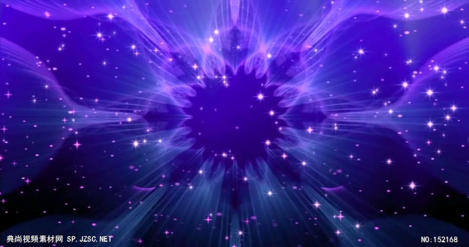 梦幻紫色粒子(有音乐) 动态超炫素材 动感背景 动态背景