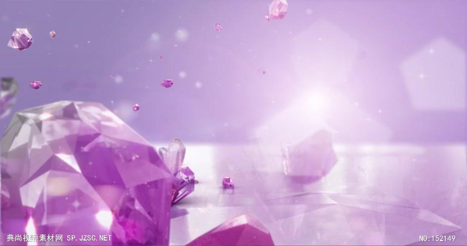 A018-极品片头大气水晶皇冠 视频动态背景 虚拟背景视频