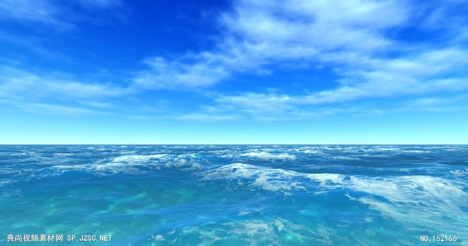 蔚蓝色大海视频 动态超炫素材 动感背景 动态背景