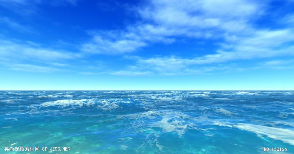 蔚蓝色大海视频 动态超炫素材 动感背景 动态背景