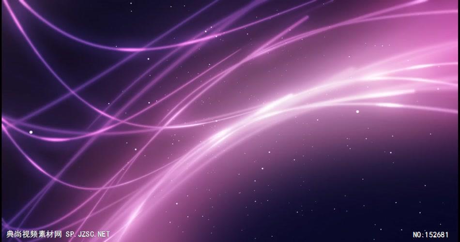 紫色线条绚丽 轻柔效果类视频背景 视频动态背景 虚拟背景视频