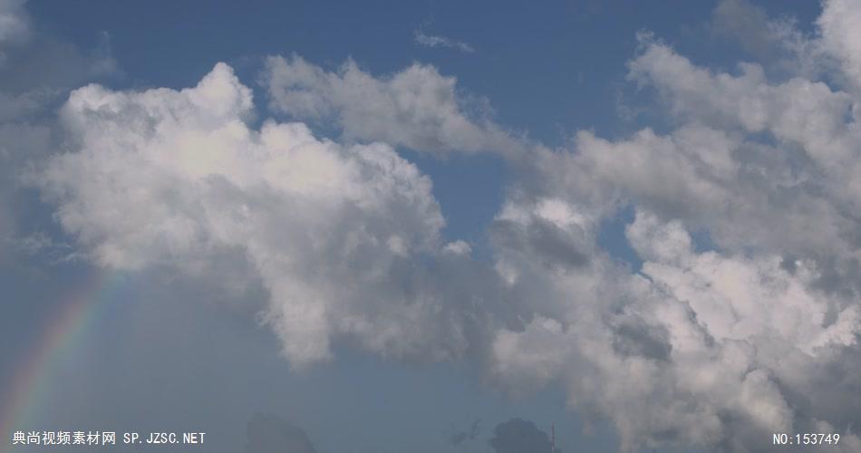 天空动态云34 变化云 云层 天空云快速云 快速变化云 变幻云