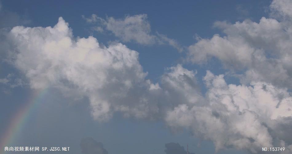 天空动态云34 变化云 云层 天空云快速云 快速变化云 变幻云