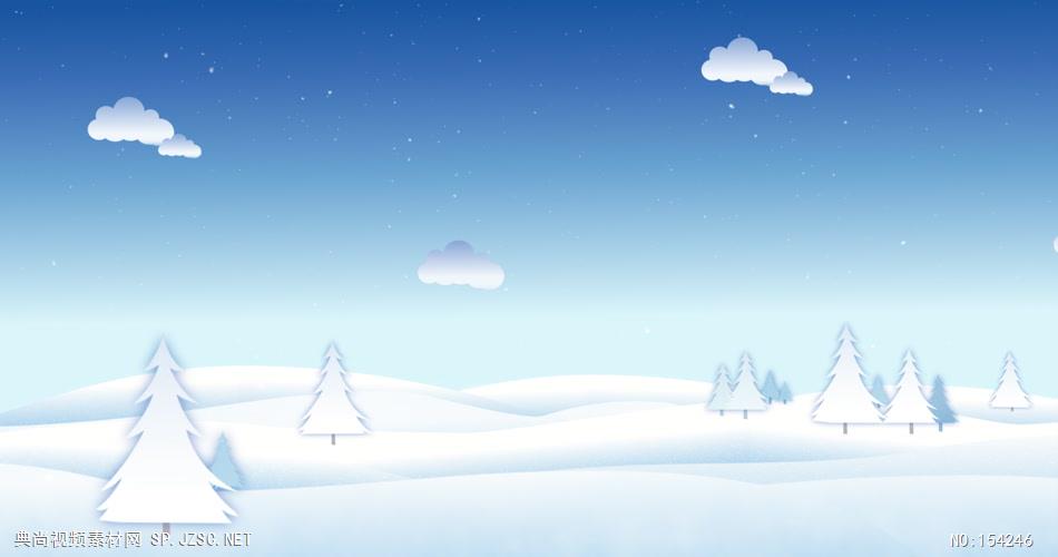 白雪覆盖 Shroud Of Snow HD大屏幕背景动态背景视频背景 视频动态背景 虚拟背景视频