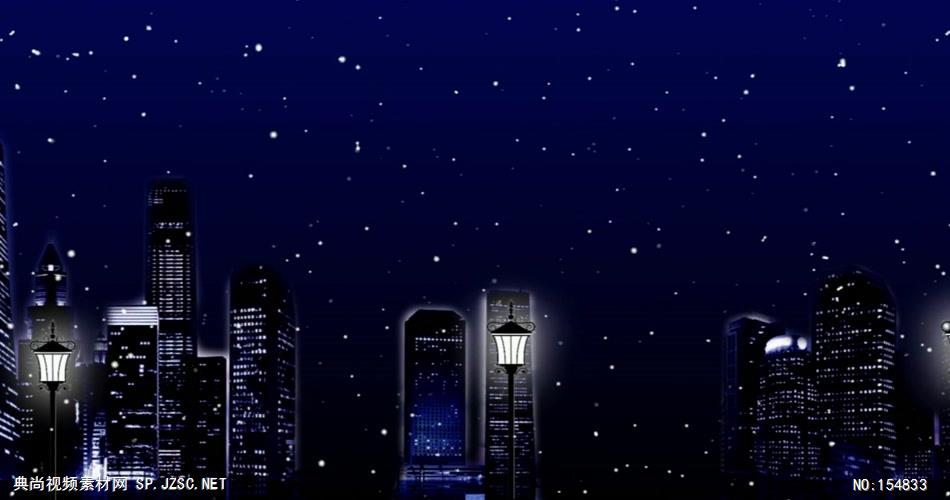 YM4566都市夜景城市夜景空间道路 视频动态背景 虚拟背景视频