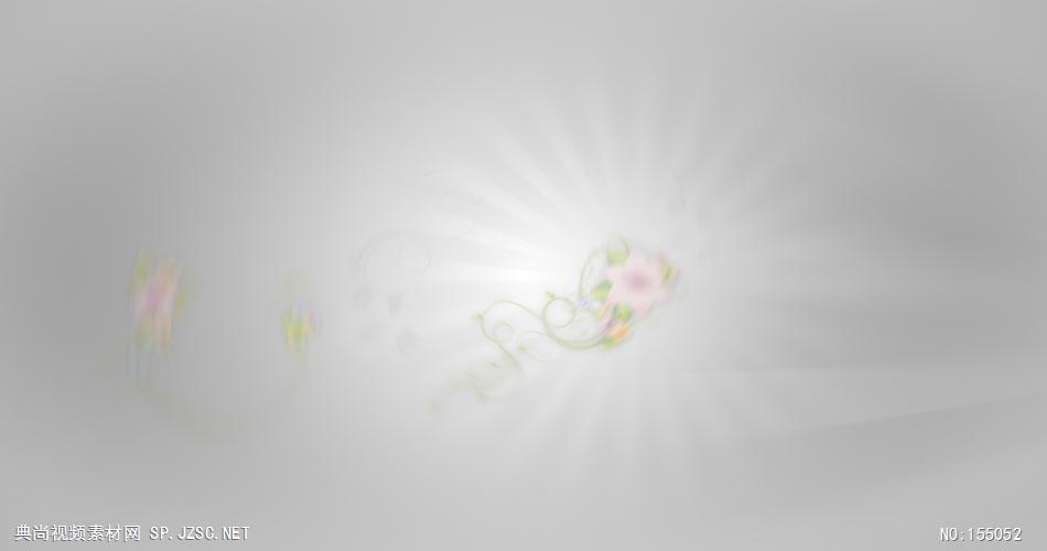 银色的光芒 Silver Rays动态花瓣背景视频 视频动态背景 虚拟背景视频