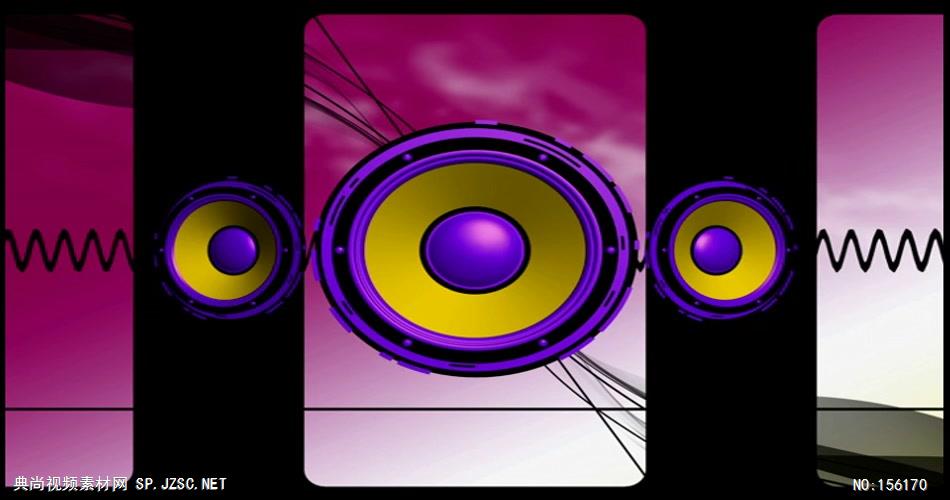 音乐喇叭 abstract_speaker_2 酒吧视频 dj舞曲 夜店视频 酒吧音乐喇叭