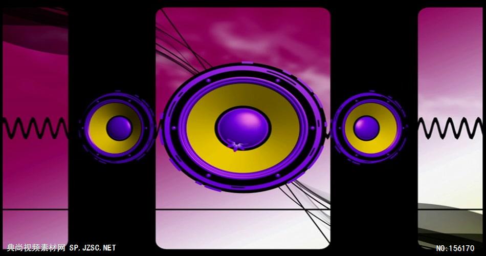 音乐喇叭 abstract_speaker_2 酒吧视频 dj舞曲 夜店视频 酒吧音乐喇叭
