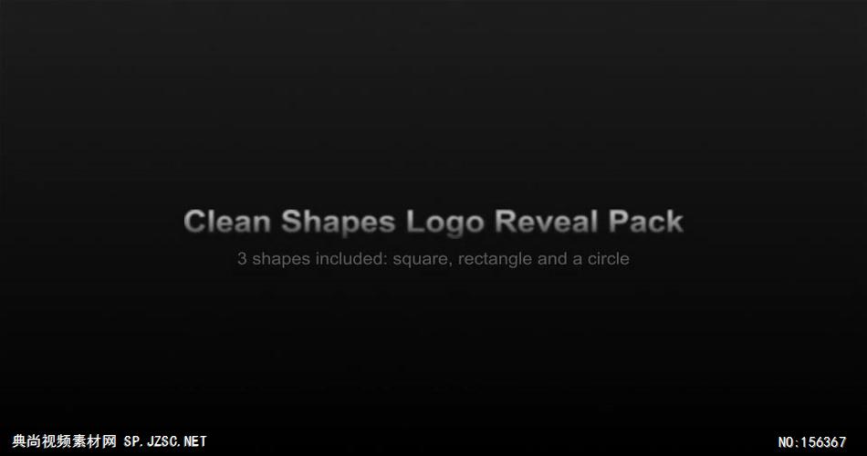 AE：简洁形状LOGO展示 ae特效素材15 商标logo标志ae素材 logo视频ae