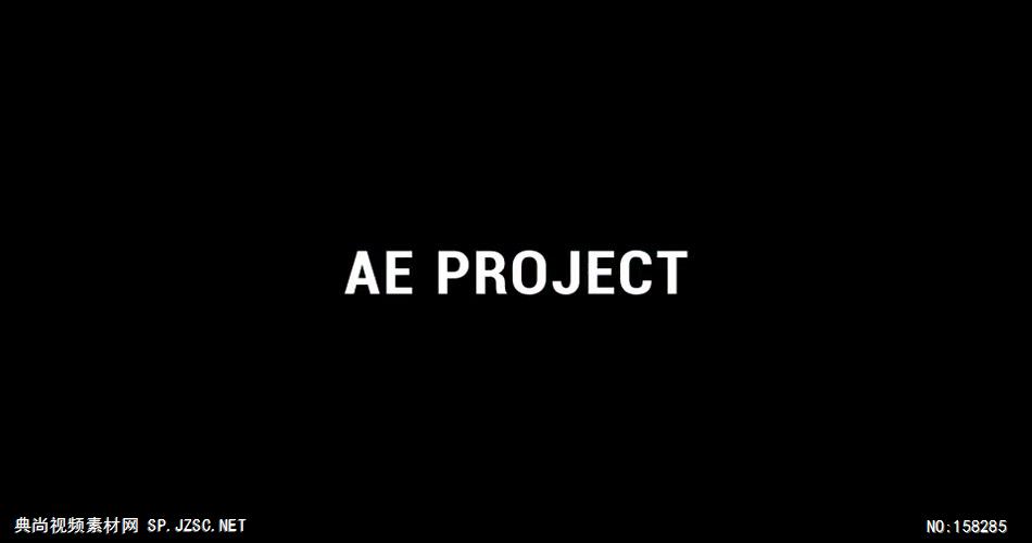 AE：AE动感文字排版 AE模板资源站17 文字动画视频ae模板