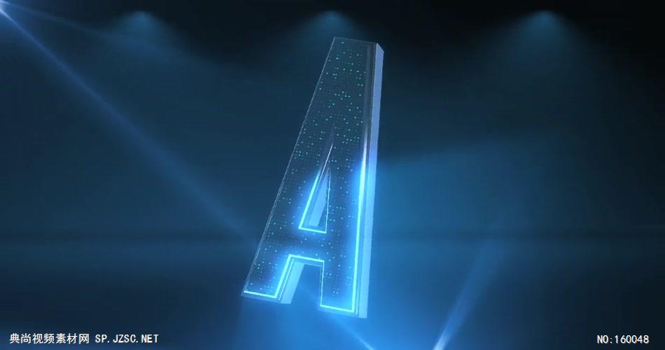 AE：三维LED霓虹特效动画 AE模板文件16