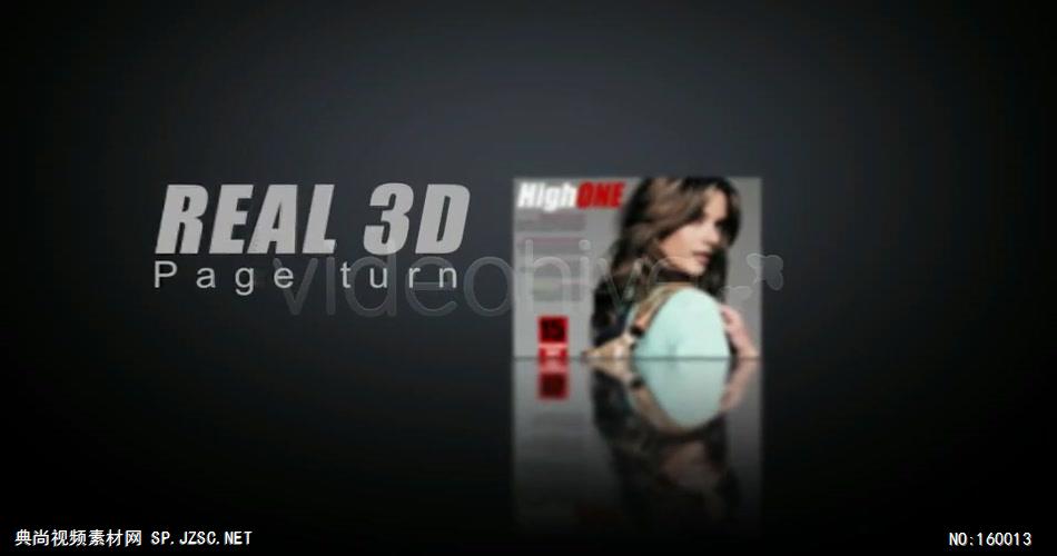 AE：3D时尚杂志广告模板 AE模板 AE视频素材文件14
