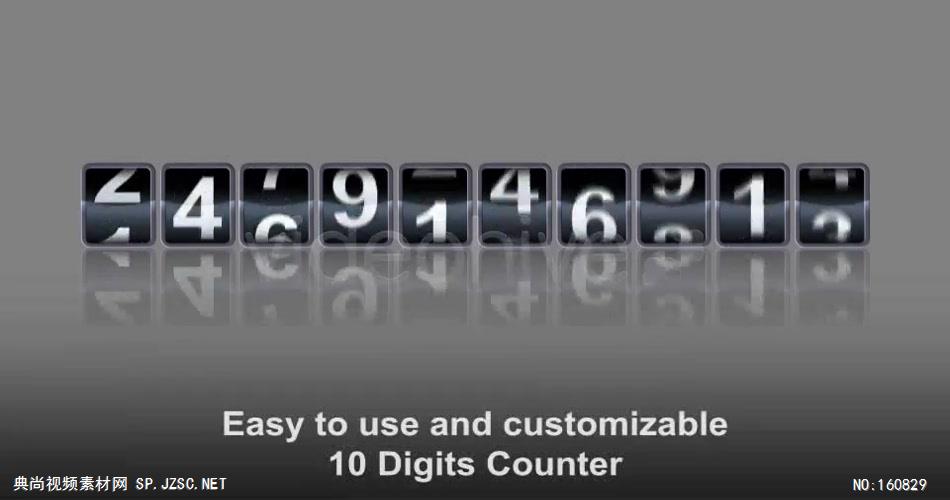 AE：模拟计数器 AE模板资源站17