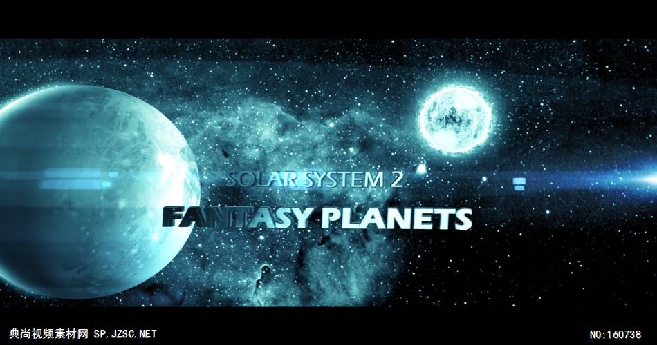 AE：星空星球动画标题 ae特效素材17