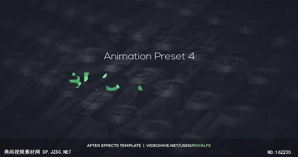 AE：3文字动画脚本AE素材模板18 文字字幕ae特效 AE模板免费下载