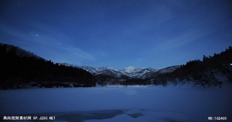 月光和银河系在上升峡谷（高清1080。）延时摄影拍摄视频 地球宇宙太空