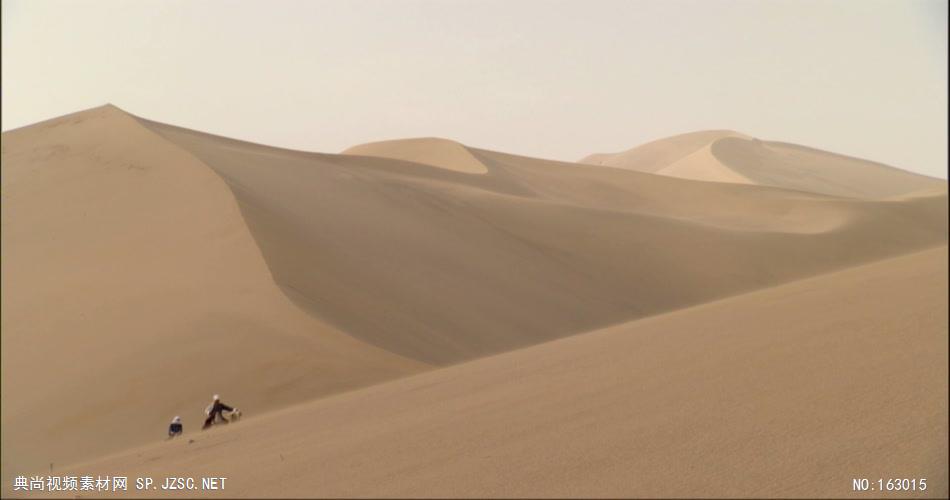 0312-沙漠骆驼队4-沙漠中国实拍视频素材 视频下载中国实拍
