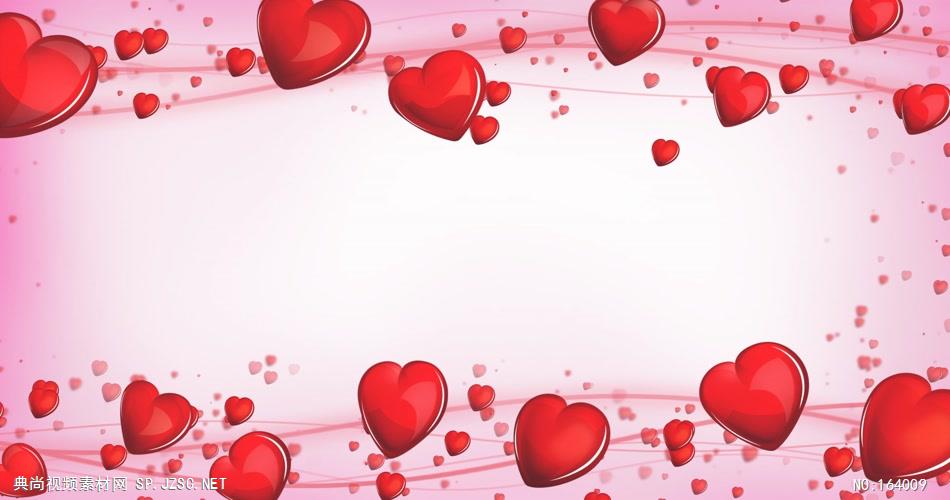 爱心浪漫情人HeartStringsQT led视频背景 视频素材动态背景