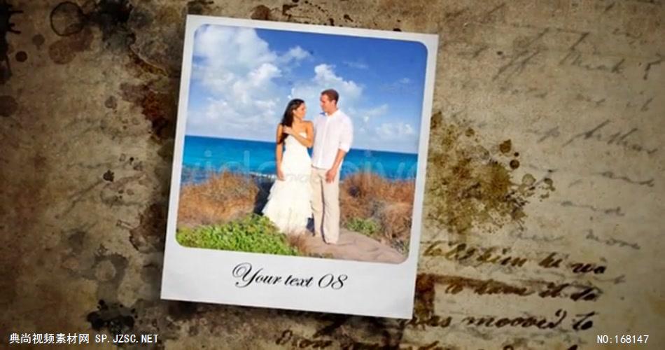 11724 婚礼幻灯片 免费AE模板特效素材下载 典尚视频素材 相册婚礼相片