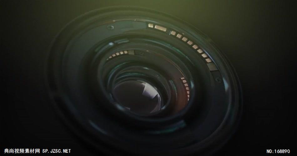 11809 三维摄像机镜头Logo动画 免费AE模板特效素材下载 典尚视频素材