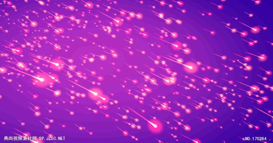 -超炫动态粒子款7228紫色光效粒子 led视频素材库