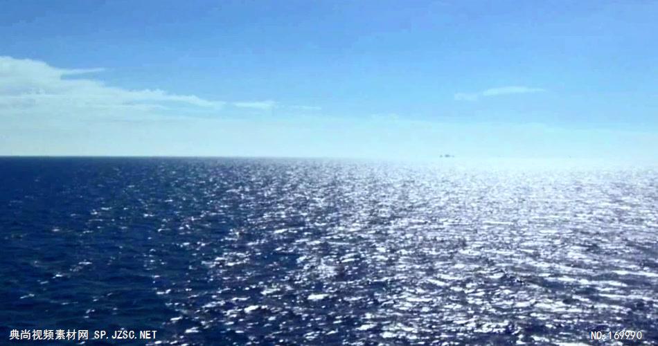 -帆船航海波浪款Y5622船大海航行 led视频素材库