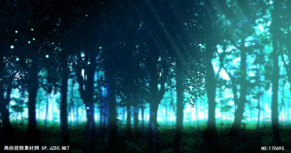 梦幻童话森林 款A00138梦幻童话森林无音乐 led视频素材