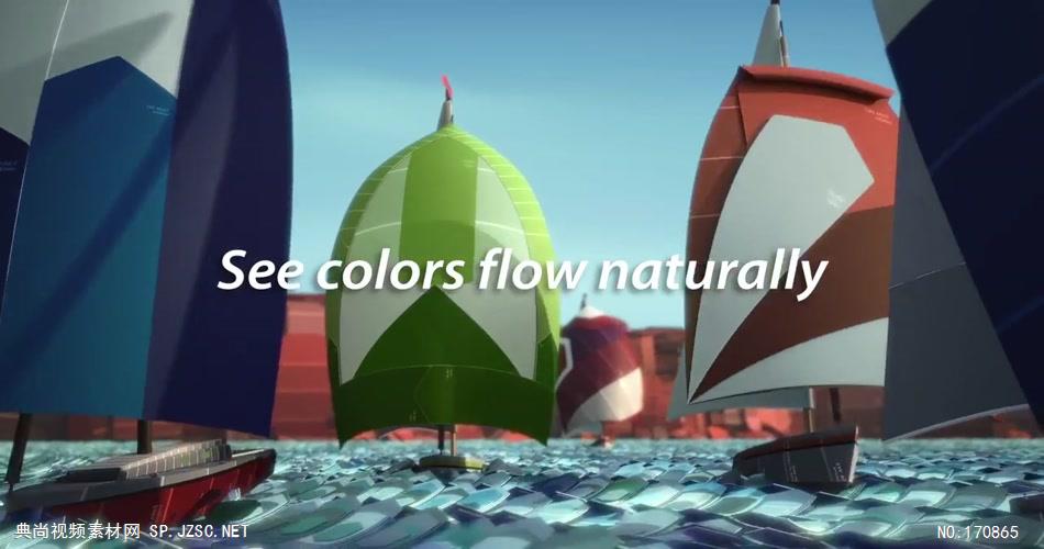 [720p]Sherwin-Williams 涂料公司动画创意广告 欧美高清广告视频