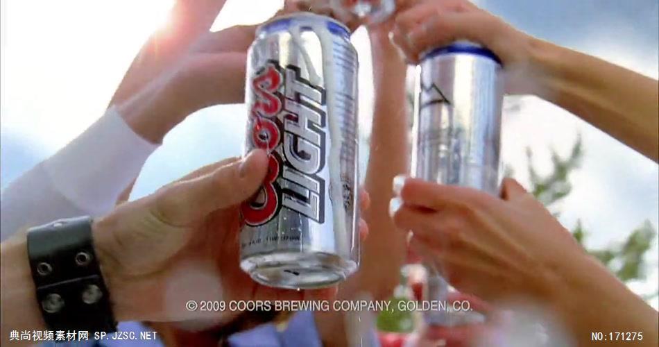 [720P]Coors Light银子弹啤酒NASCAR赛车广告 欧美高清广告视频