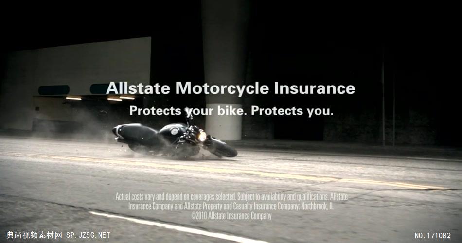 [1080P]Allstate好事达保险公司广告摩托篇 欧美高清广告视频