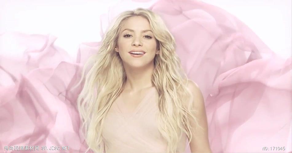 S by Shakira夏奇拉香水广告.720p欧美时尚广告 高清广告视频