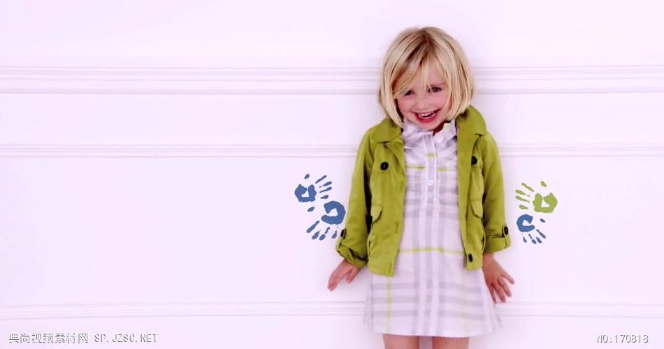 Burberry 巴宝莉童装广告.720p欧美时尚广告 高清广告视频