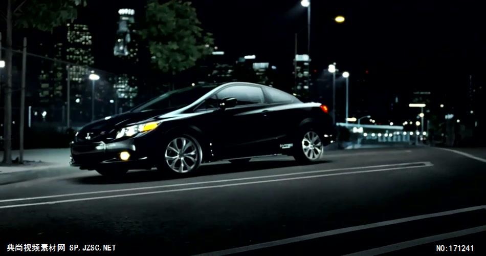 [720P] Honda Civic本田思域广告忍者篇 欧美高清广告视频